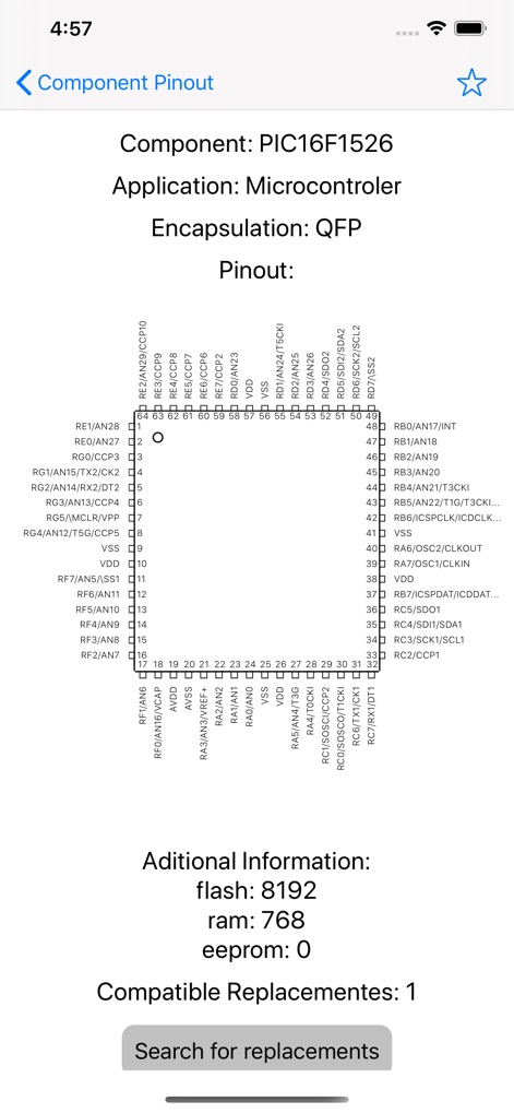Electronic Component Pinouts - Education App | MWM