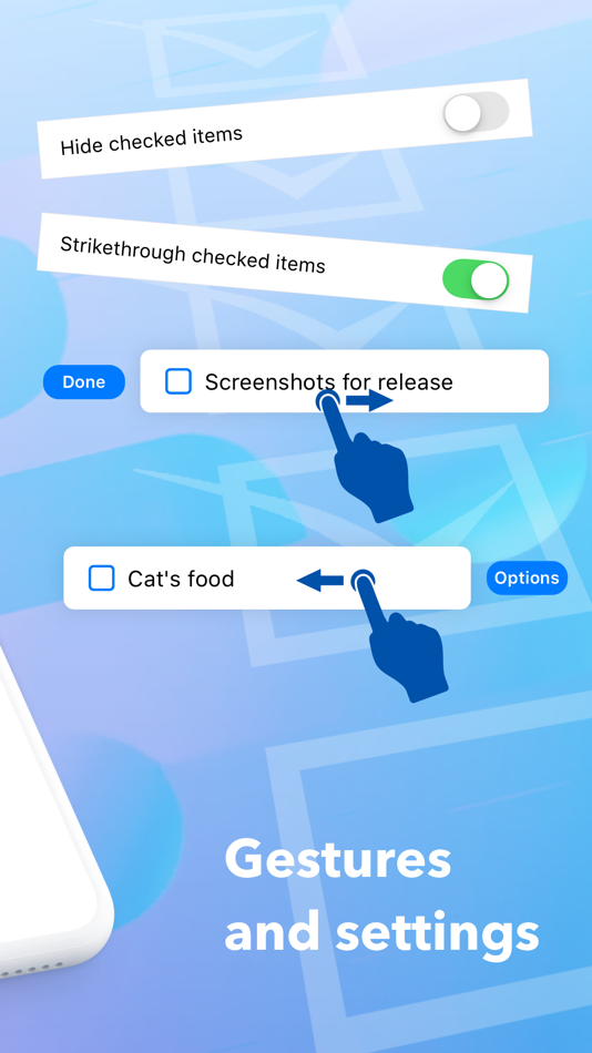 #2. YourList - Checklist & To Do (iOS) Podle: Evgeniy Ivanov