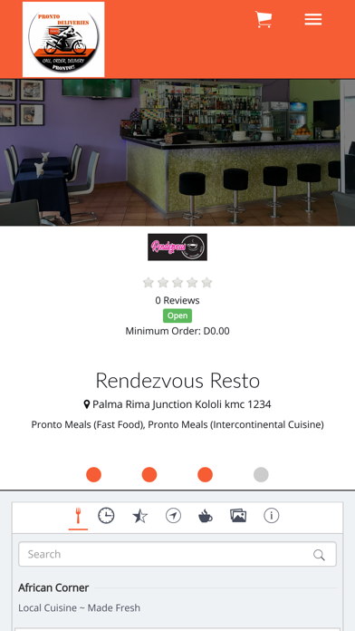 Screenshot #2 pour Pronto Deliveries