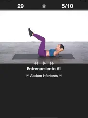 entrenamiento diario abdomen ipad capturas de pantalla 3
