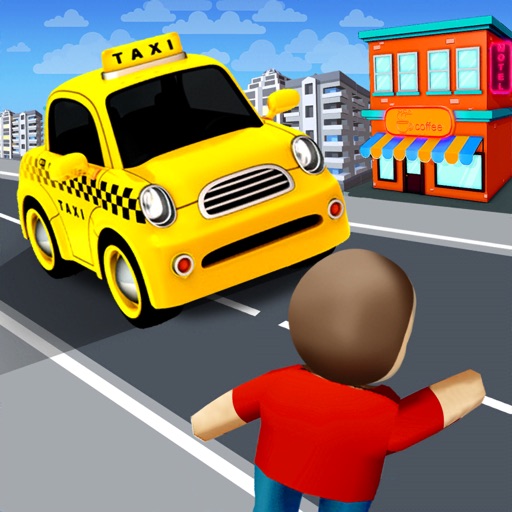 Traffic Taxi Run Game 2019 icon