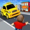 Icon Traffic Taxi Run Game 2019