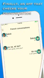 french conversations iphone screenshot 1