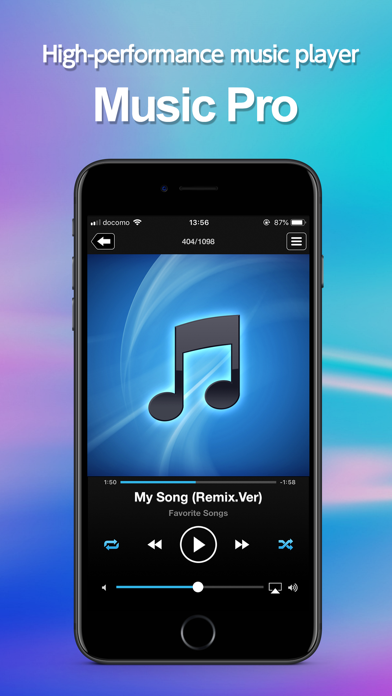 Screenshot #1 pour Music Pro - Streaming Player