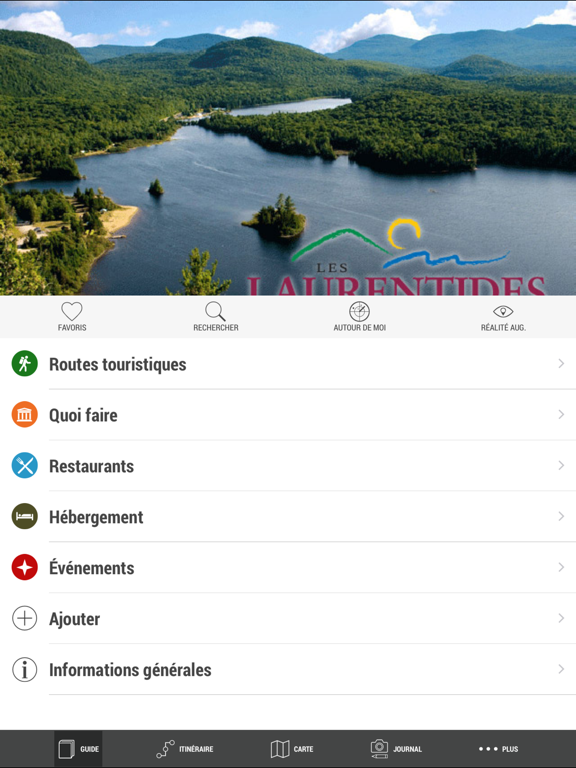 Screenshot #5 pour Guide Officiel des Laurentides