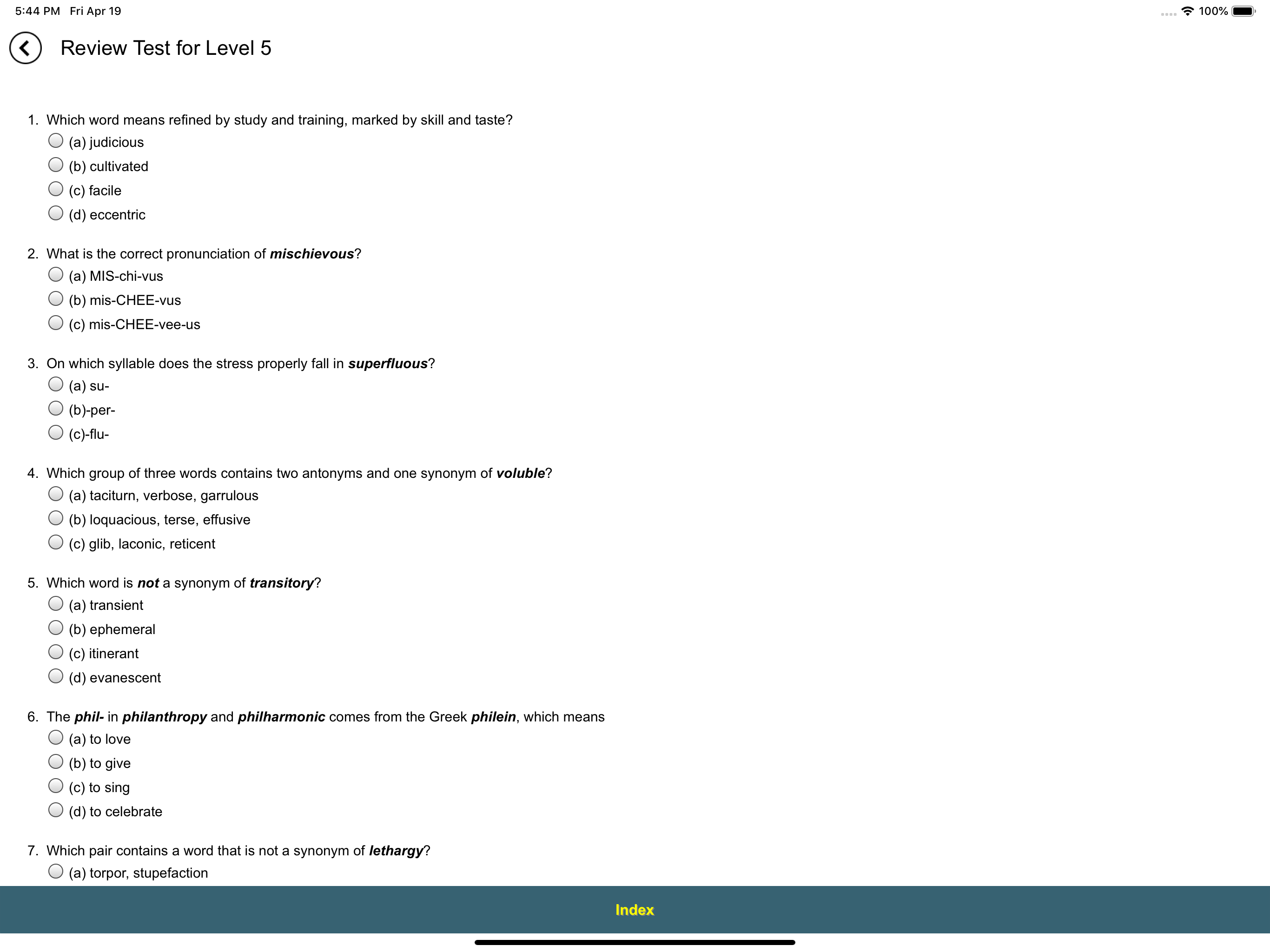 Verbal Advantage - Level 5