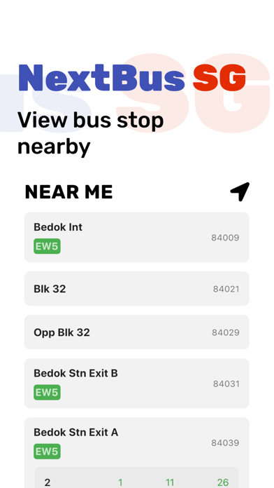 NextBus SG Screenshot 1 - AppWisp.com NextBus SG Screenshot 1 - AppWisp.com