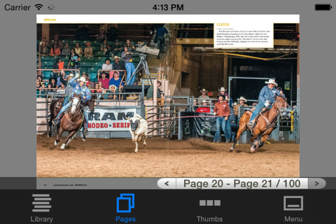 The Team Roping Journal screenshot 2