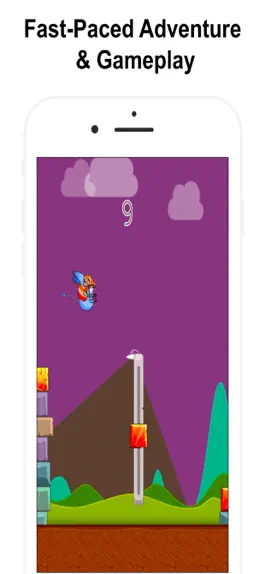 Game screenshot Bouncing Monster Flappy Pirate apk