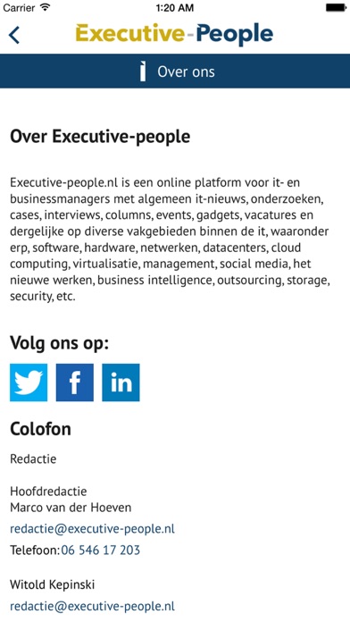 How to cancel & delete Executive-People from iphone & ipad 4