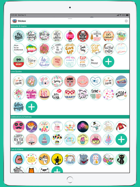 Stickee Stickers for iMessageのおすすめ画像2