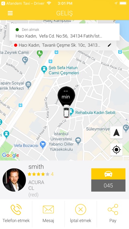 Afandem Taxi screenshot-4