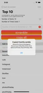 Hash Scrambler screenshot #1 for iPhone