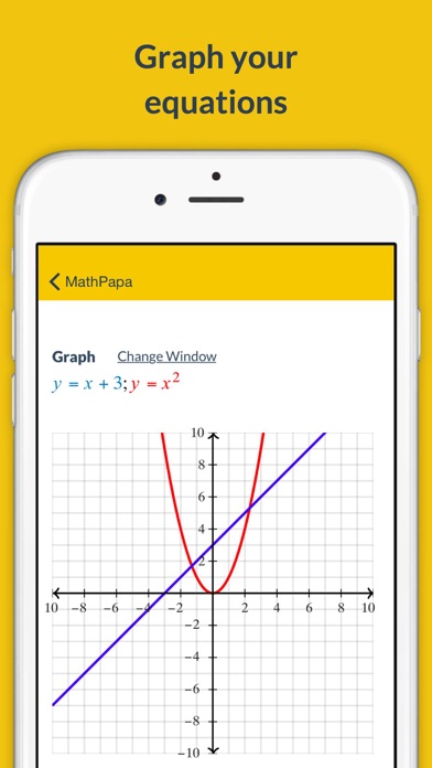 MathPapa - Algebra Calculator Screenshot