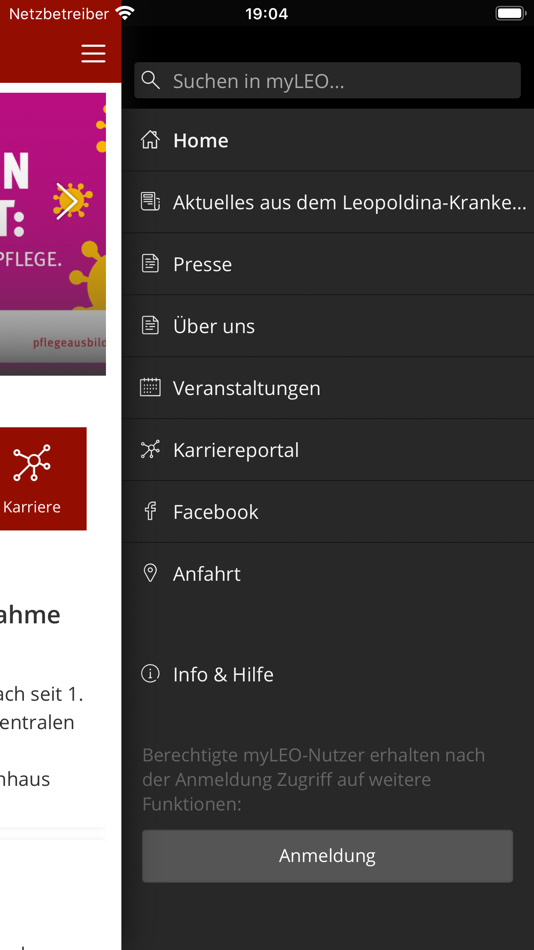 #2. myLEO (iOS) 由: Leopoldina Krankenhaus der Stadt Schweinfurt GmbH
