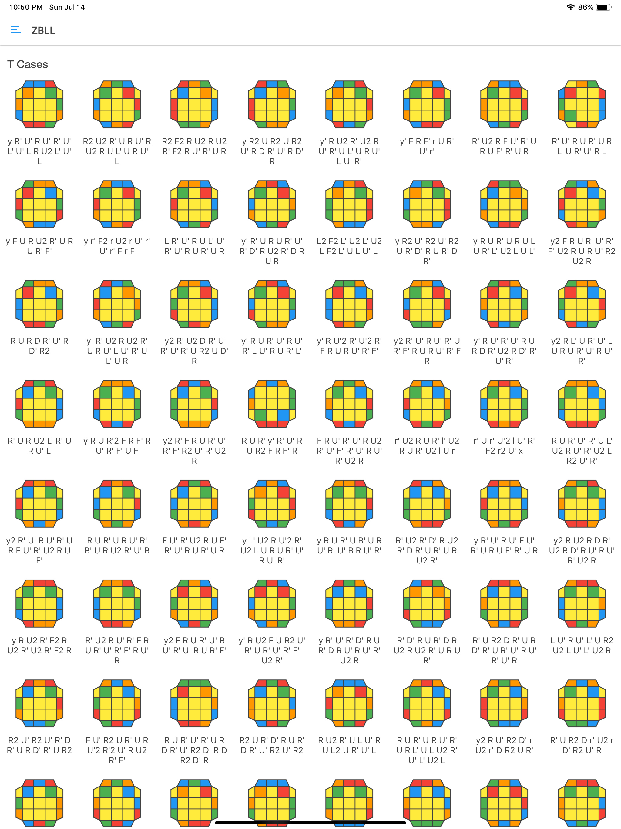 Magic Cube Algorithms screenshot 9