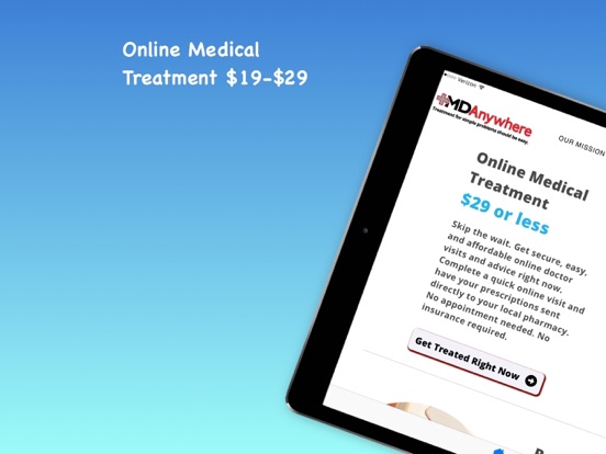 MDAnywhere iPad screenshot 1 - Medical app