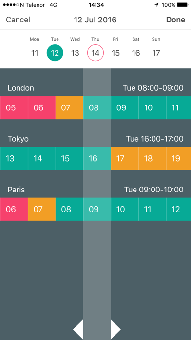 Meeting Planner by timeanddate Screenshot
