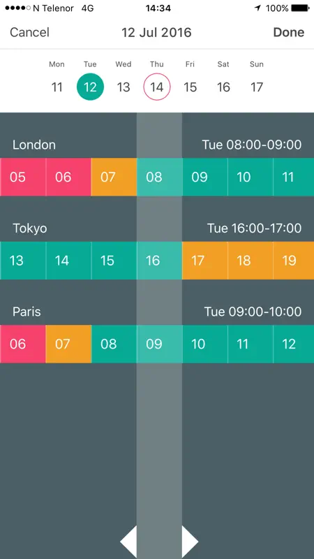 Meeting Planner by timeanddate screenshot 2 of 5