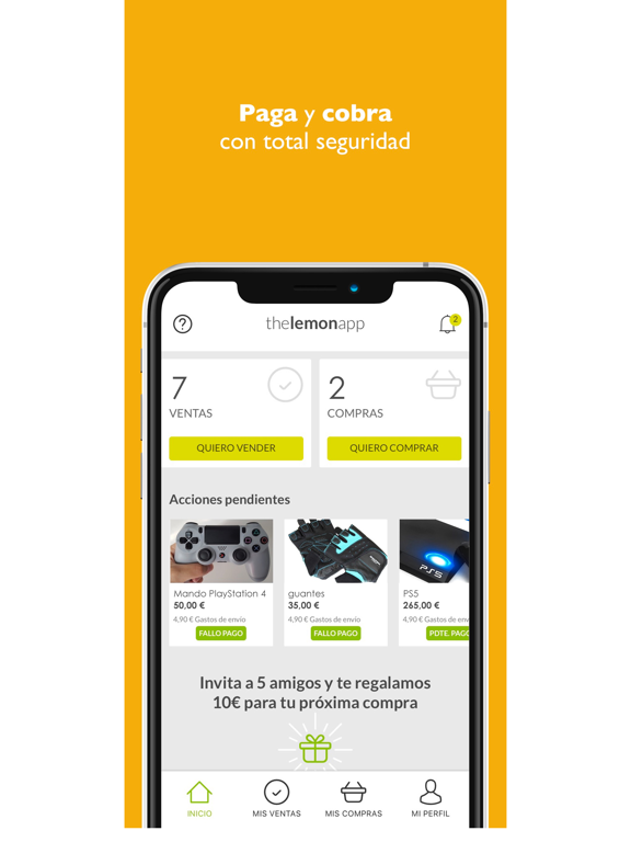 thelemonapp: comprar y vender