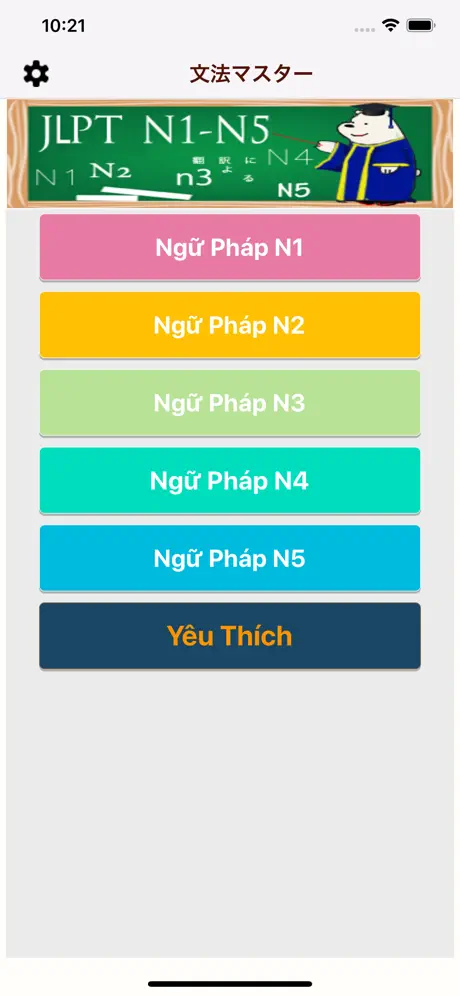 Ngữ pháp tiếng nhật N5 - N1