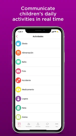 Aldea: Child care management screenshot 3