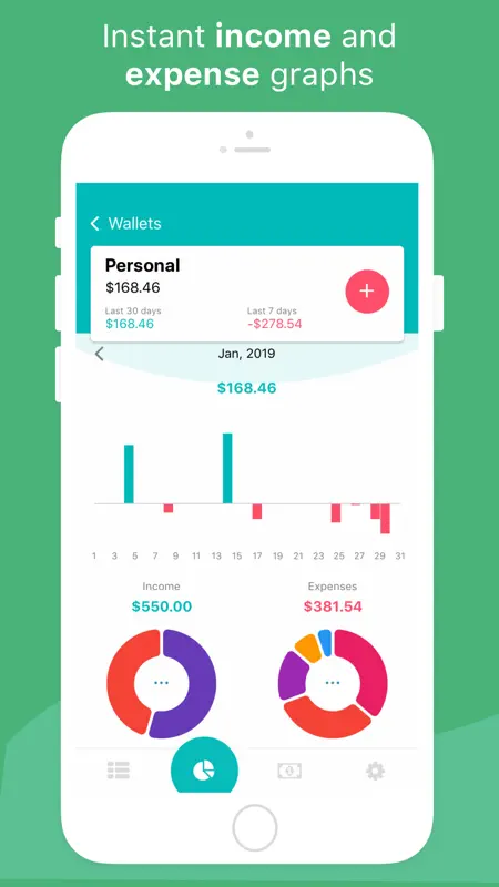 Budget App & Expense Tracker screenshot 1 of 7