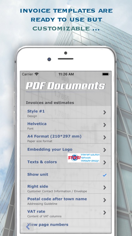 Estimates & Invoices Dux-facti