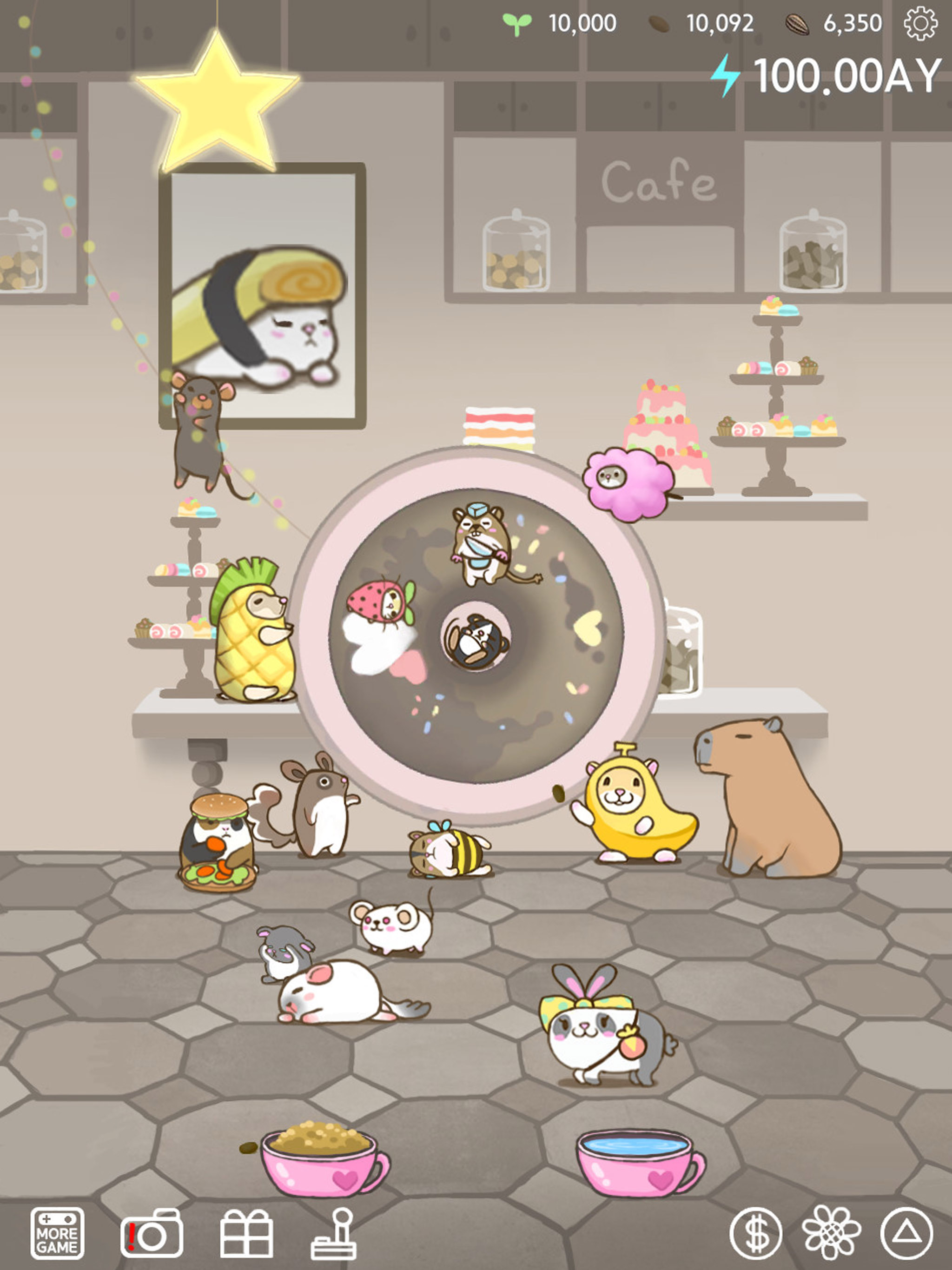 Rolling Mouse -tap tap hamster