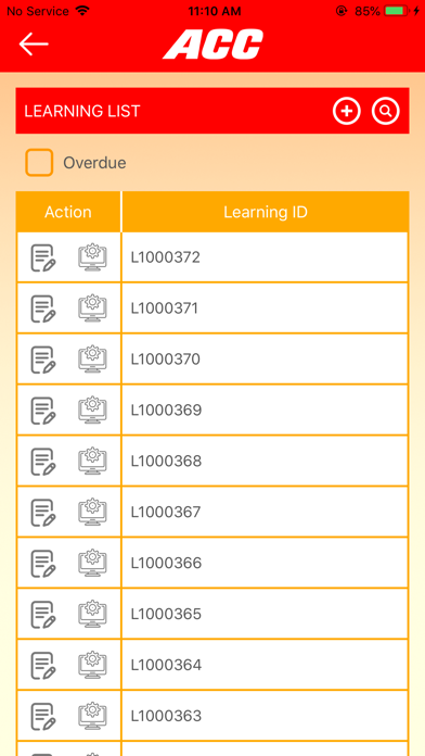 App screenshot