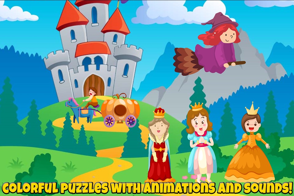 Fairytale Puzzles For Kids screenshot 2