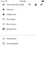 КоАП РФ iphone screenshot 2