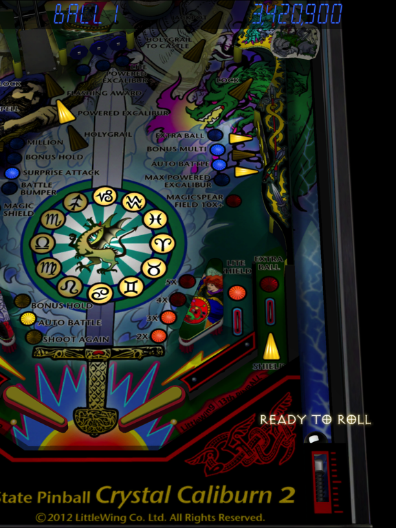 Screenshot #4 pour Pinball Crystal Caliburn II