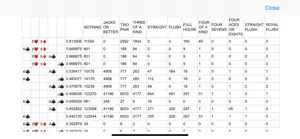 Video Poker Analyzer screenshot #4 for iPhone