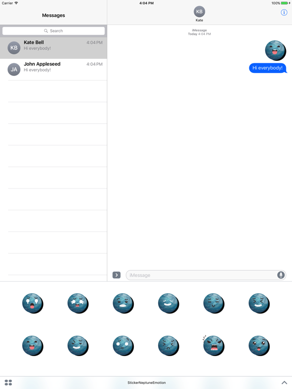 Screenshot #5 pour Sticker Me: Neptune Emotion
