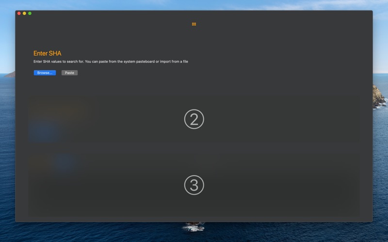Screenshot #1 pour ShaSearch