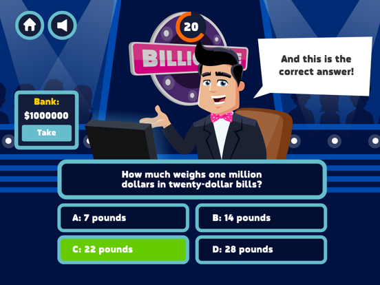 Billionaire Trivia: Money gameのおすすめ画像1