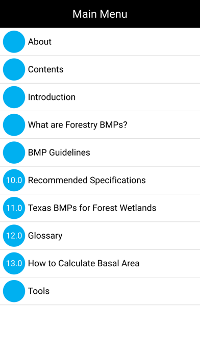 How to cancel & delete Texas Forestry BMPs from iphone & ipad 2