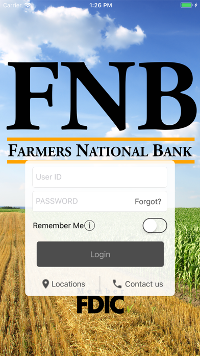 Farmers National Bank Mobile Screenshot