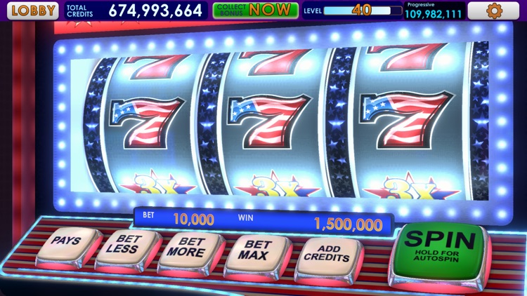 Triple 7 Deluxe Classic Slots screenshot-5