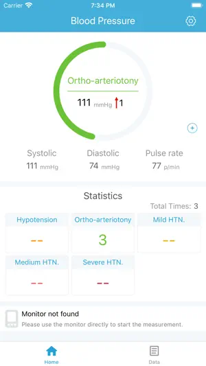 Blood Pressure Manager screenshot 1