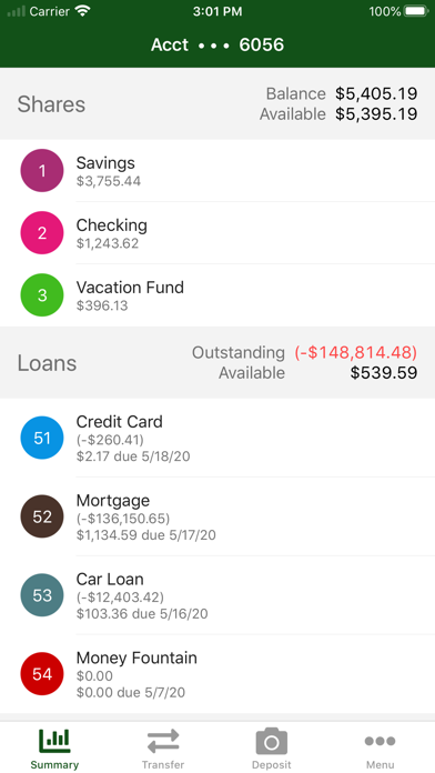 Wyrope Williamsport FCU Mobile screenshot 2