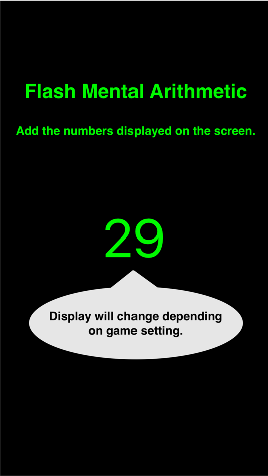 #2. Flash Brain Training Game (iOS) Podle: Toru Shinnae