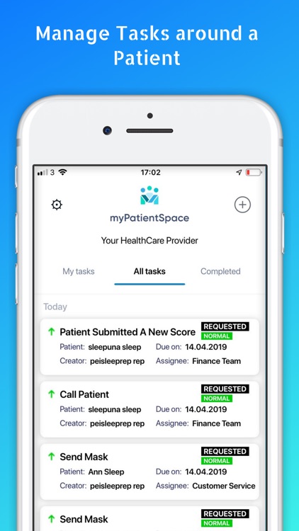 myPatientSpace screenshot-8