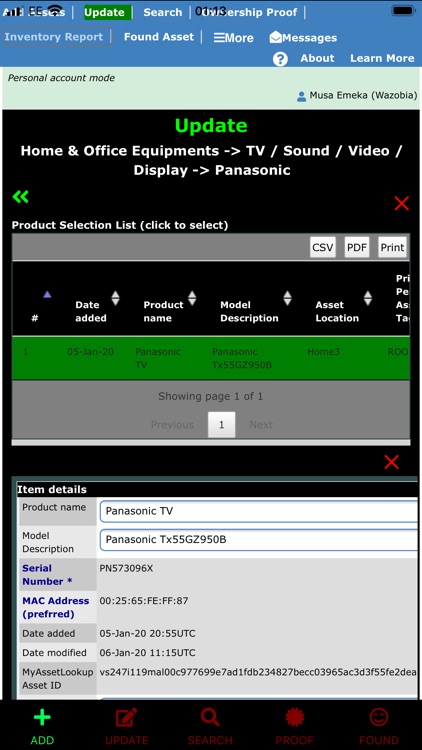 myAssetLookup screenshot-4