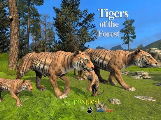 Tigers of the Forest iPad screenshot 1 - Games app