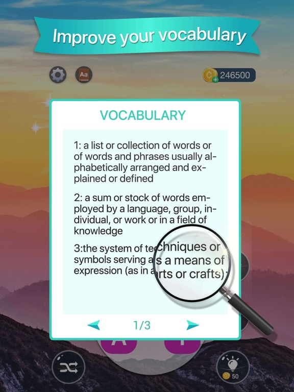 Word Ease - Crossword Game iPad screenshot 7 - Games app