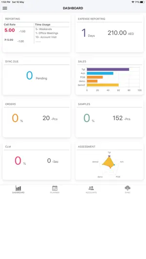Salestrak V2 screenshot 1