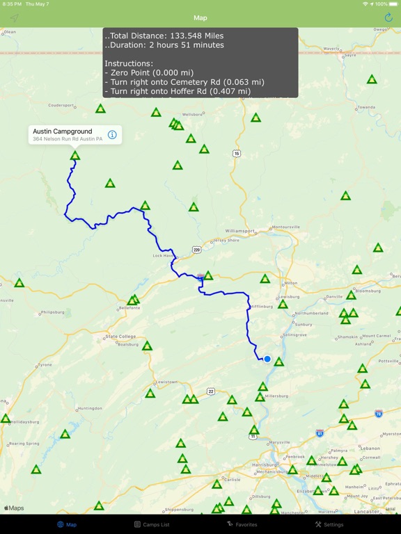 Screenshot #5 pour Pennsylvania – Camping & RVs