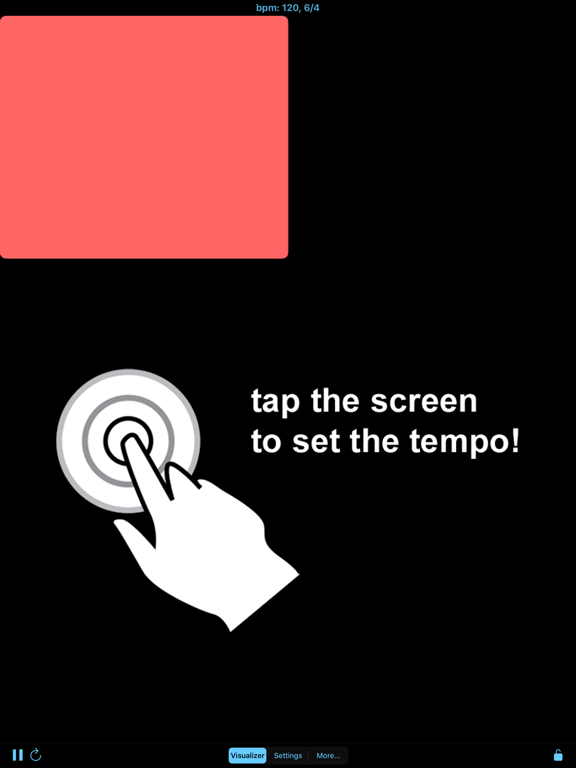 Keep Time iPad screenshot 2 - Music app